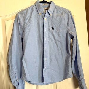 Abercrombie Youth boys XL light chambray button down